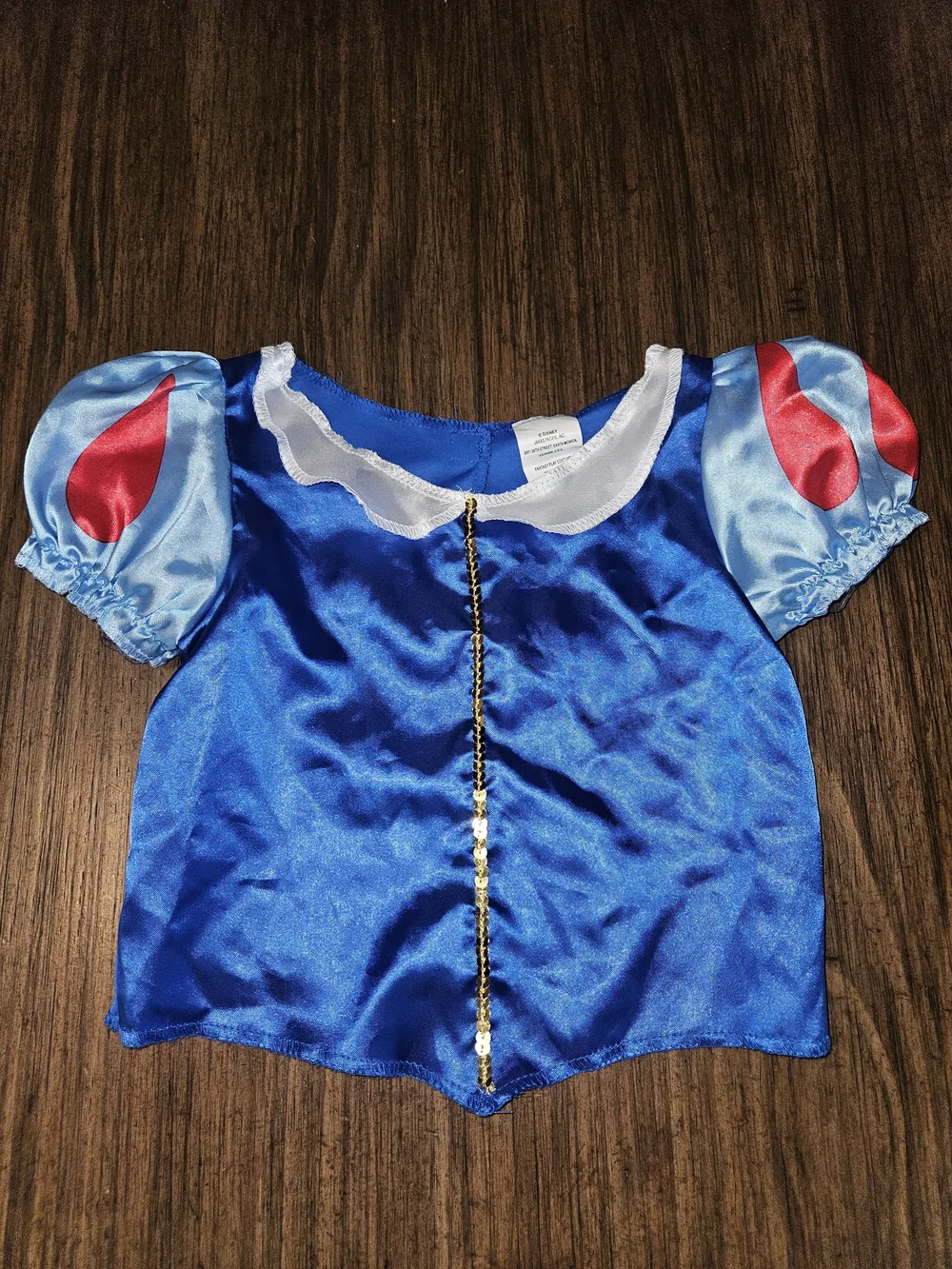 Disny Snw Whitw Blue Princess Tulle Skirt Kids Halloween Costume